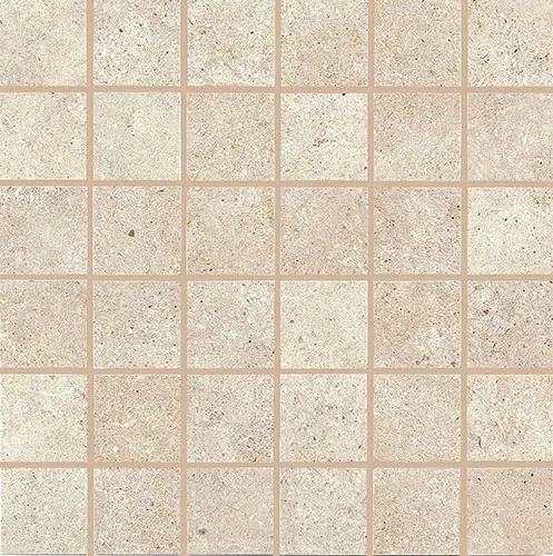 Haut Monde Straight Joint Nobility White 12" x 12"