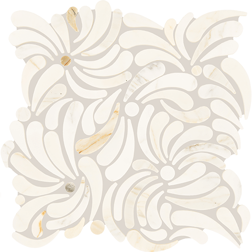 Lavaliere Windblown Calacatta Gold 12" x 11"