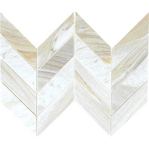 Pietra Divina Chevron Namaste 14" x 14"