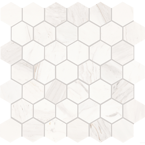 Raine River Pebble Stratus White 12" x 12"