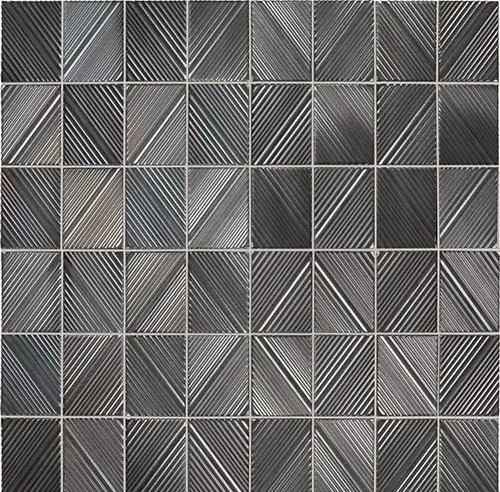 Revalia Remix Metallic Gray 12" x 16"