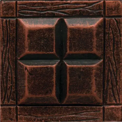 Armor Four Square Guilded Copper 2" x 2"