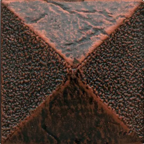 Armor Pyramid Guilded Copper 2" x 2"