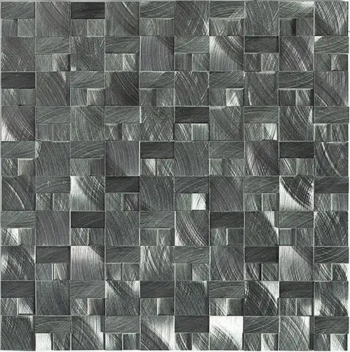 Structure 3D Block Gunmetal