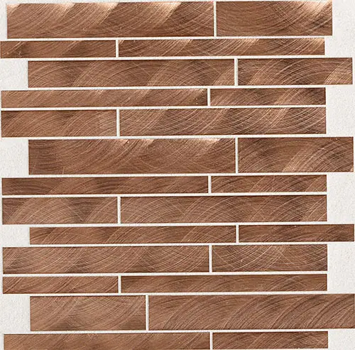 Structure Random Interlocking Copper