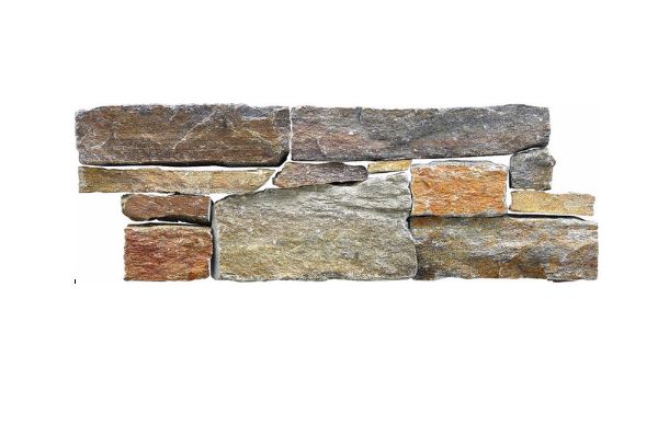 Gold Gobario Ledge Stone 1.22 Sq. Ft. per
