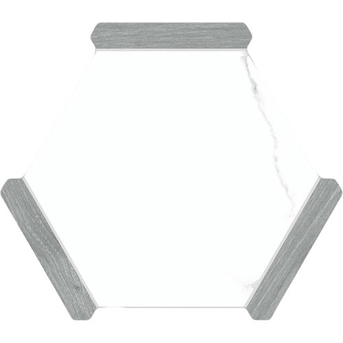 Marwood Picket Panal Calacatta w/ Grey