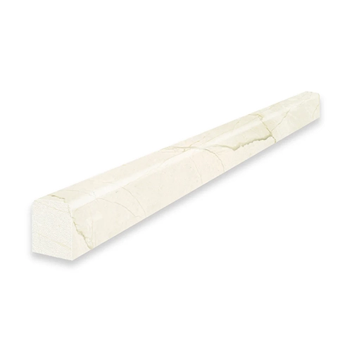 Vanilla Cream 0.5" x 12" Pencil Honed