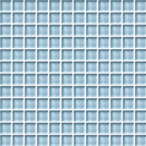 Color Wave Mosaic Blue Lagoon 12" x 12"