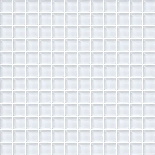 Color Wave Mosaic Ice White 12" x 12"