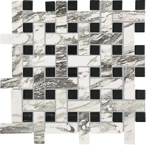 Divinium Basketweave Calypso 13" x 13"
