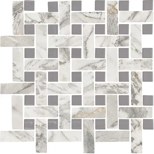 Divinium Basketweave Zion 13" x 13"