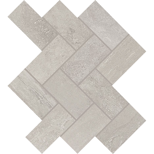 Epitomize Herringbone Trumpet Grey 12" x 14"