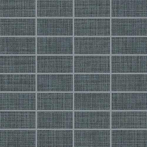 Fabric Art Straight Joint Modern Textile Midnight Blue 12" x 12"