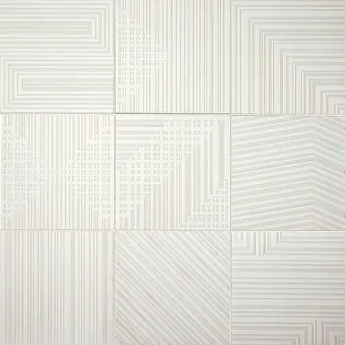 Geometric Fusion Pearl 8" x 8"