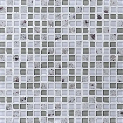 Granite Radiance Straight Joint Kashmir White Blend 12" x 12"