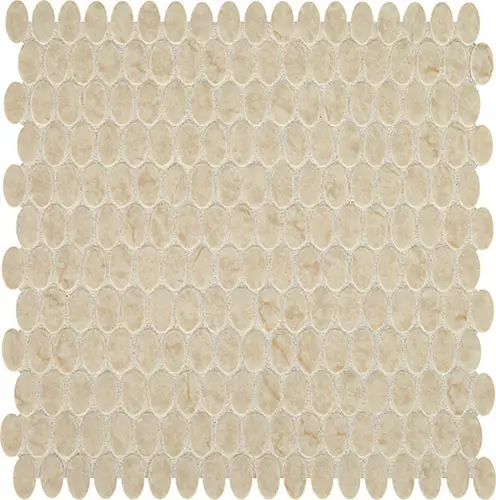 Statuette Oval Harbor Beige 12" x 12"