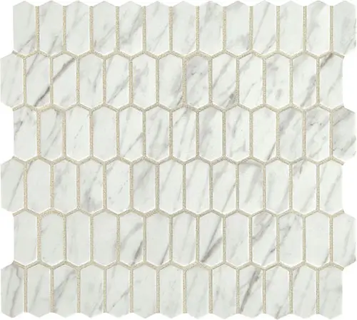 Statuette Picket Venetian White 12" x 12"