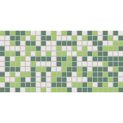 Keystones 1" Straight Joint Olive Blend 12" x 24"