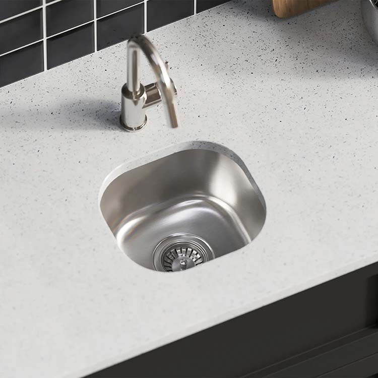 PL-VP1513 18g 18 Gauge Stainless Steel Single Bowl Undermount Kitchen Sink