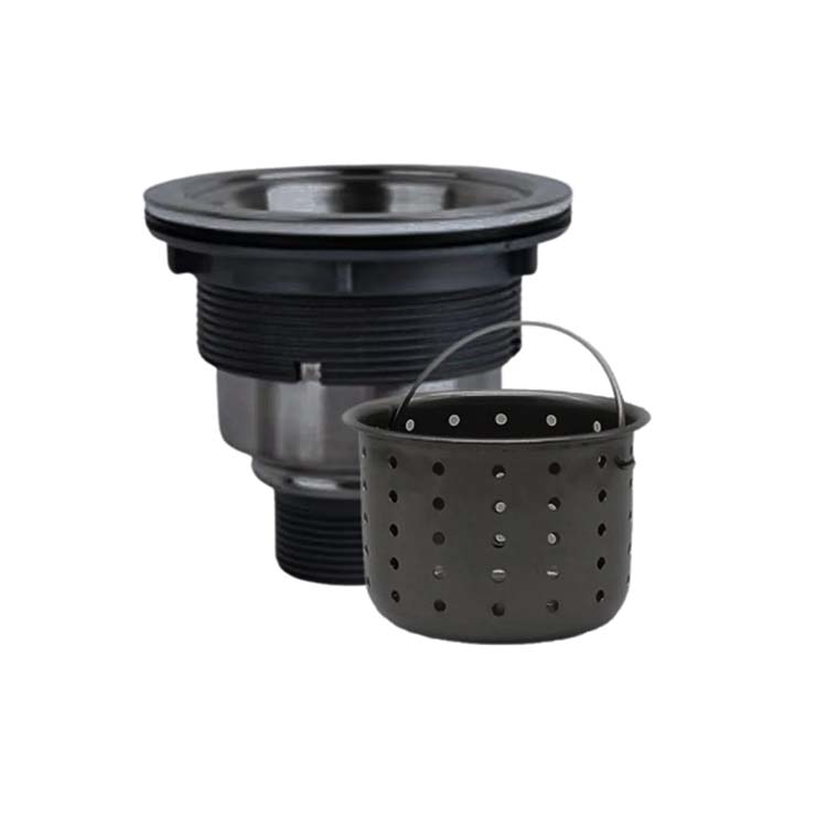 Gunmetal Black Deluxe Strainer