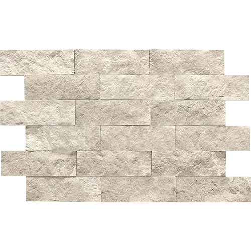 Limestone Brick Joint Arctic Gray 12" x 14"