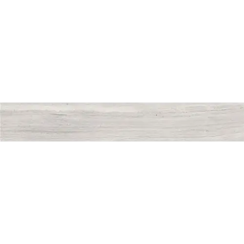 Limestone Polished Chenille White 6" x 36"