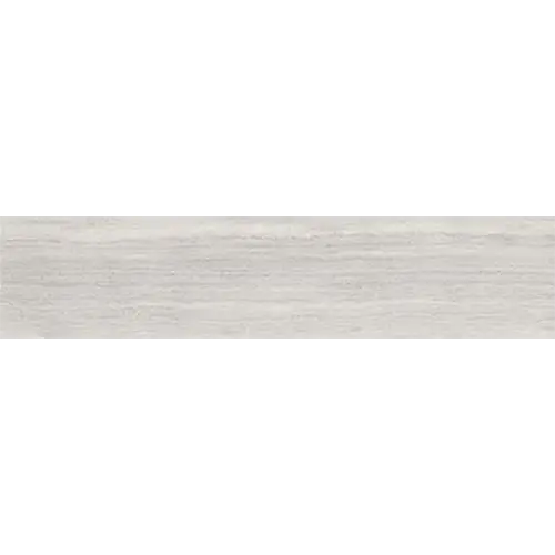 Limestone Polished Chenille White 8" x 36"