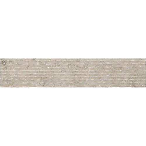 Limestone Raked Volcanic Gray 4" x 20"