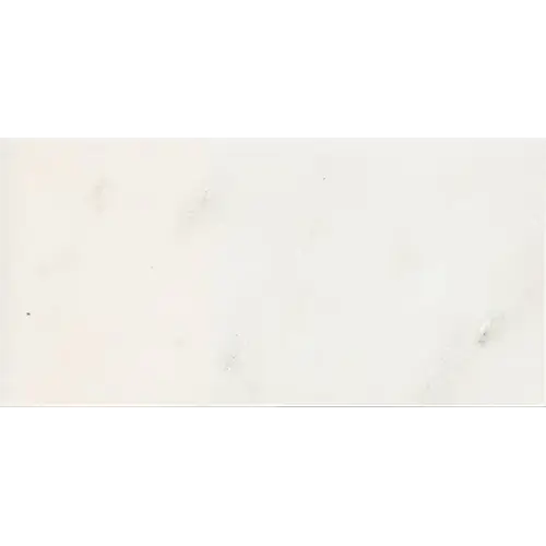 Marble Honed First Snow Elegance 3" x 6"