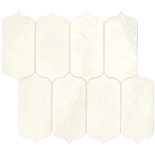 Marble Polished Ingot Empyrean Ice 11" x 13"