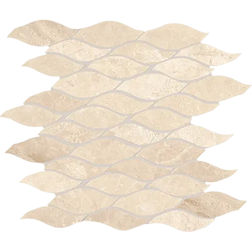 Marble Polished Wave Meili Sand 12" x 12"