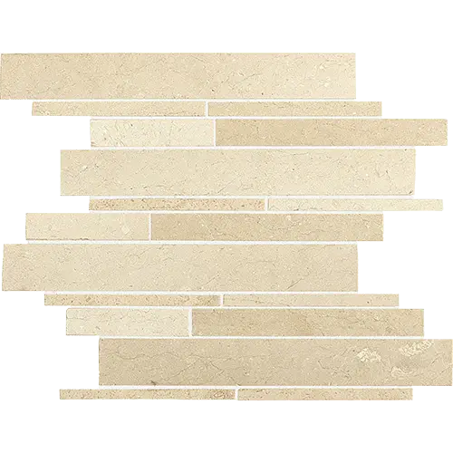 Marble Random Linear Havana Tan 12" x 15"