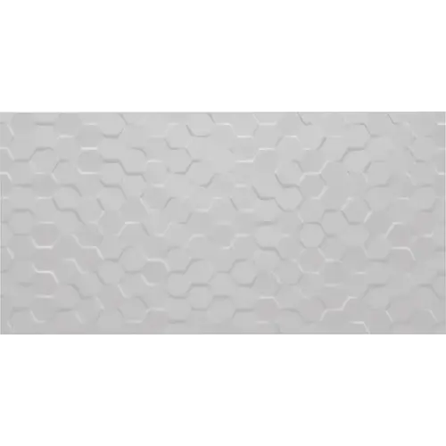 Multitude Hex Urban Grey 12" x 24"