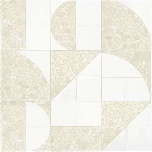 Pebble Oasis Art Deco Icicle 12" x 12"