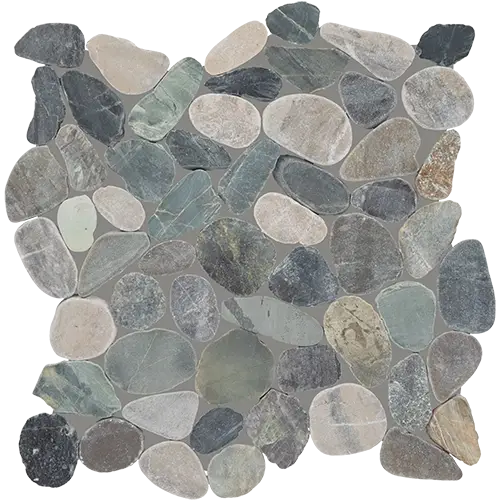 Pebble Oasis Flat Coastal 13" x 13"