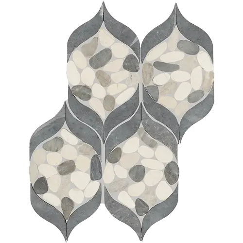 Pebble Oasis Petal Harbor 15" x 12"