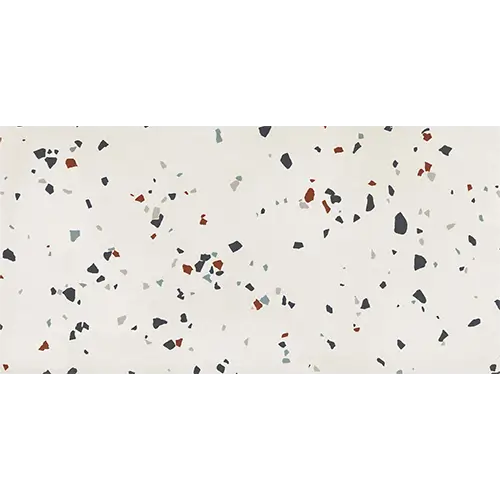 Color Story Floor Matte Designer White Speckle 12" x 24"