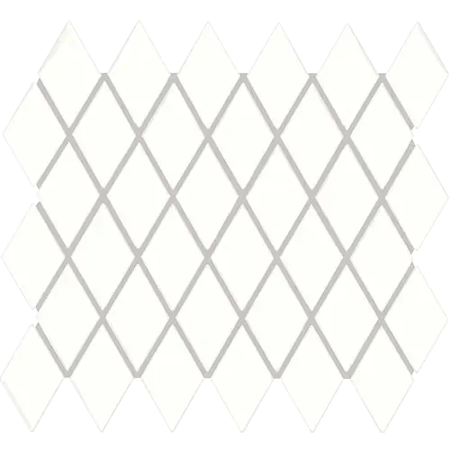 Color Story Glossy Harlequin Ice White 12" x 13"