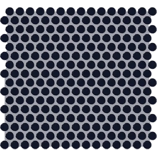 Color Story Glossy Penny Rounds Navy 12" x 14"