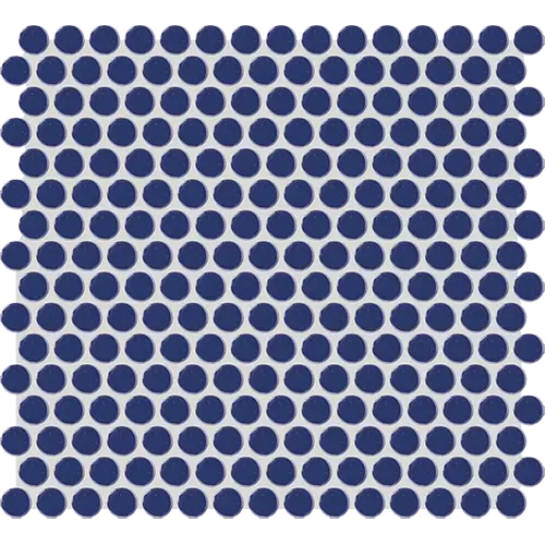 Color Story Glossy Penny Rounds Sapphire Sky 12" x 14"