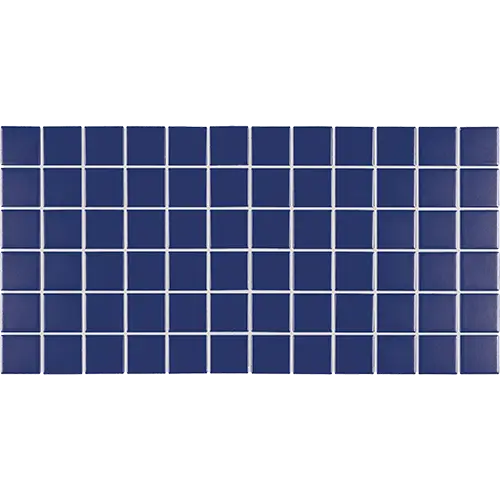 Color Story Glossy Straight Joint Sapphire Sky 12" x 24"
