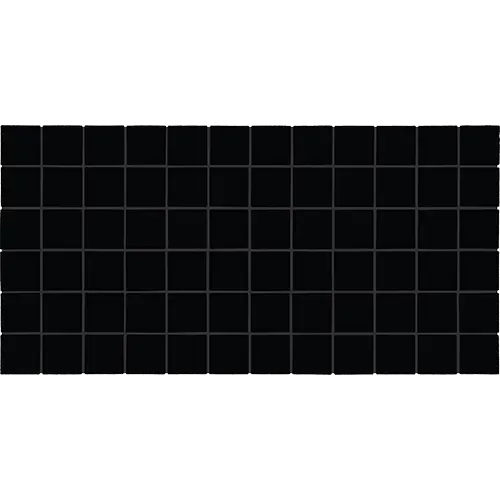 Color Story Matte Straight Joint Black 12" x 24"