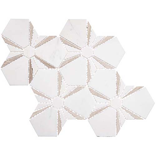 Natural Stone Mosaic tile in Nectura Votage