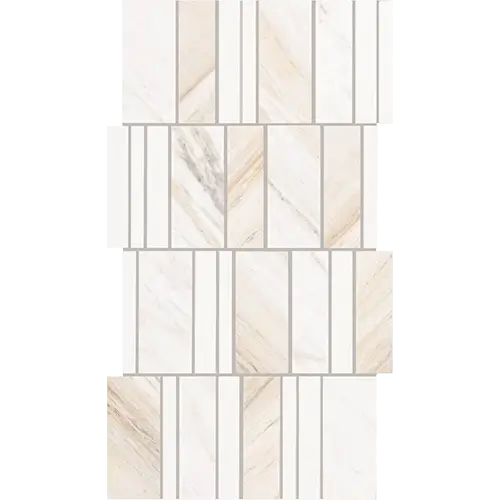 Perfit Mosaix Random Namaste & Thassos 18" x 11-12"