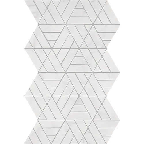 Perfit Mosaix Trifecta Saran White 18" x 11-12"