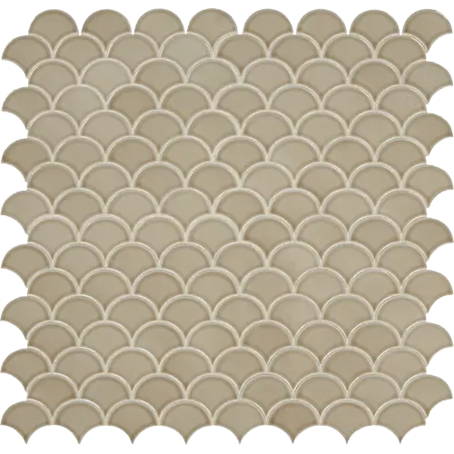 Revalia Remix Fan Delightful Tan 14" x 14"