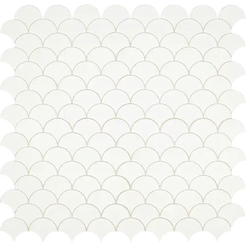 Revalia Remix Fan Felicity White 14" x 14"