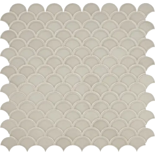 Revalia Remix Fan Graceful Greige 14" x 14"
