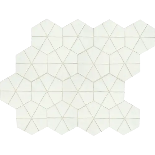 Revalia Remix Kaleidoscope White 12" x 15"